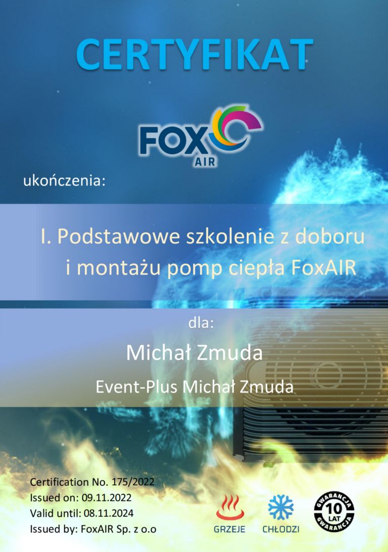 Foxair event plus
